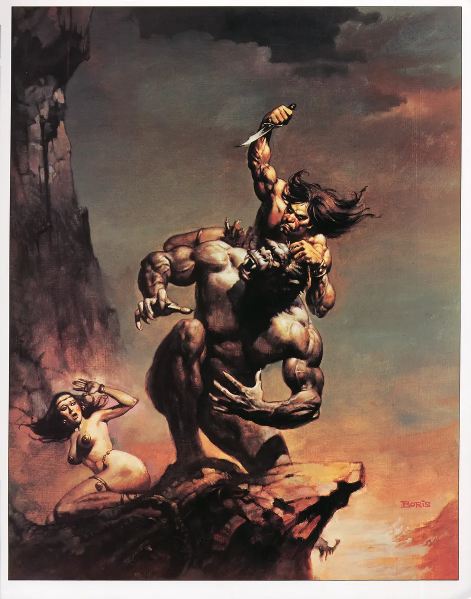 Battle With The Man-Ape